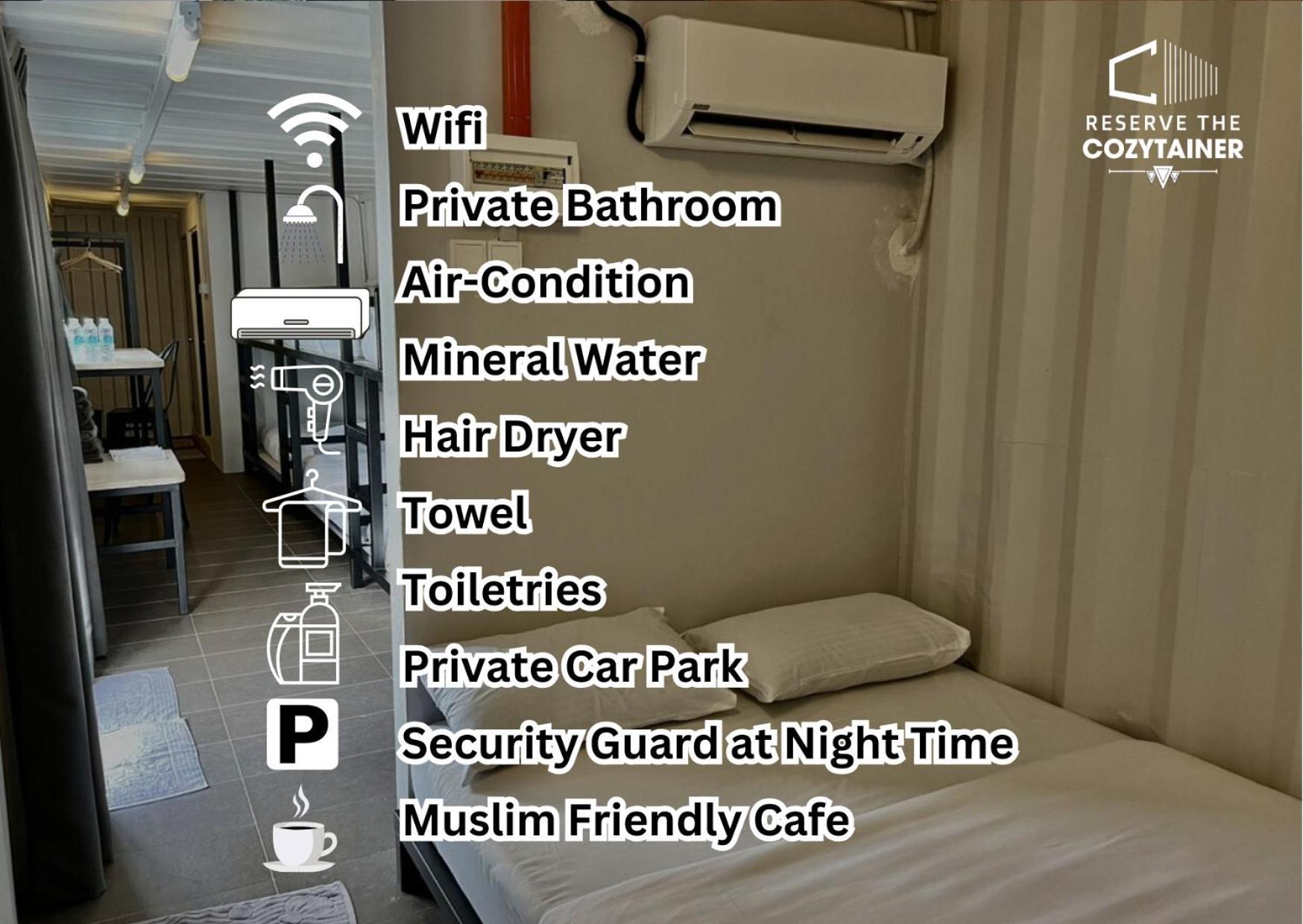 Reserve The Cozytainer Taiping Exterior foto