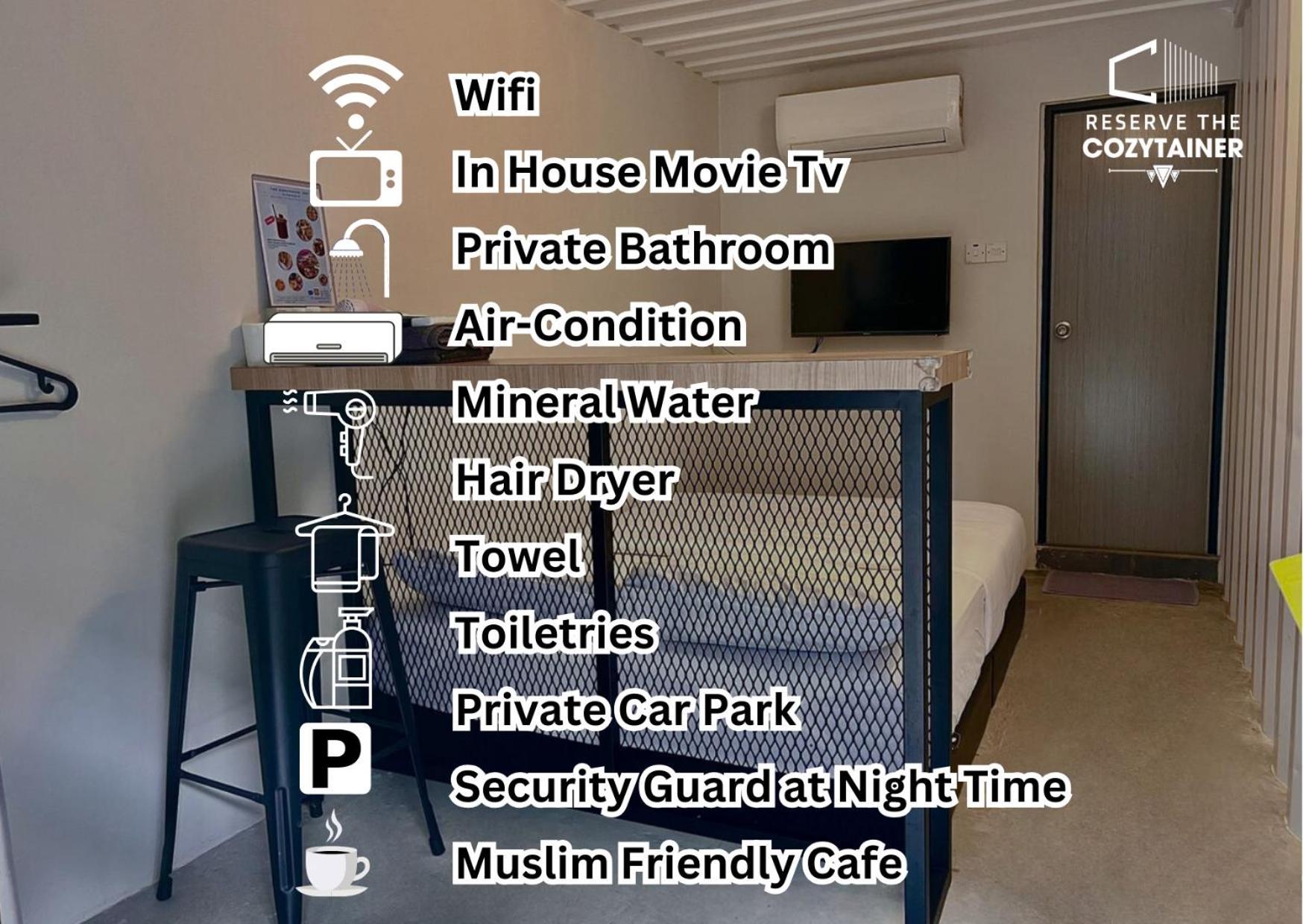 Reserve The Cozytainer Taiping Exterior foto